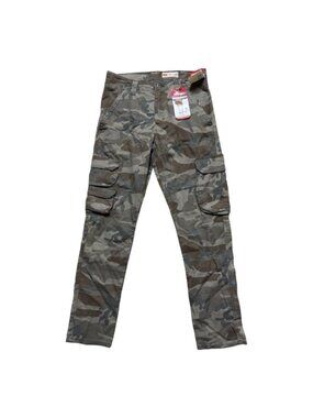 Wrangler Five Star Premium Regular Taper Cargo Pants Camo 29x30 NWT